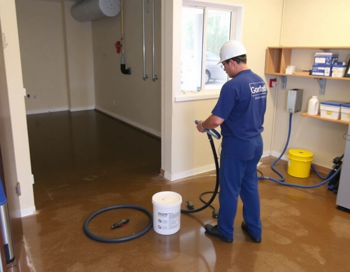 Water Damage Restoration Service in Courtland